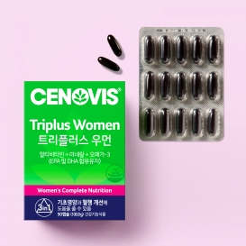 여성 트리플러스 우먼 멀티비타민미네랄+프로폴리스 60캡슐 세트 + 한정수량 사은품 증정